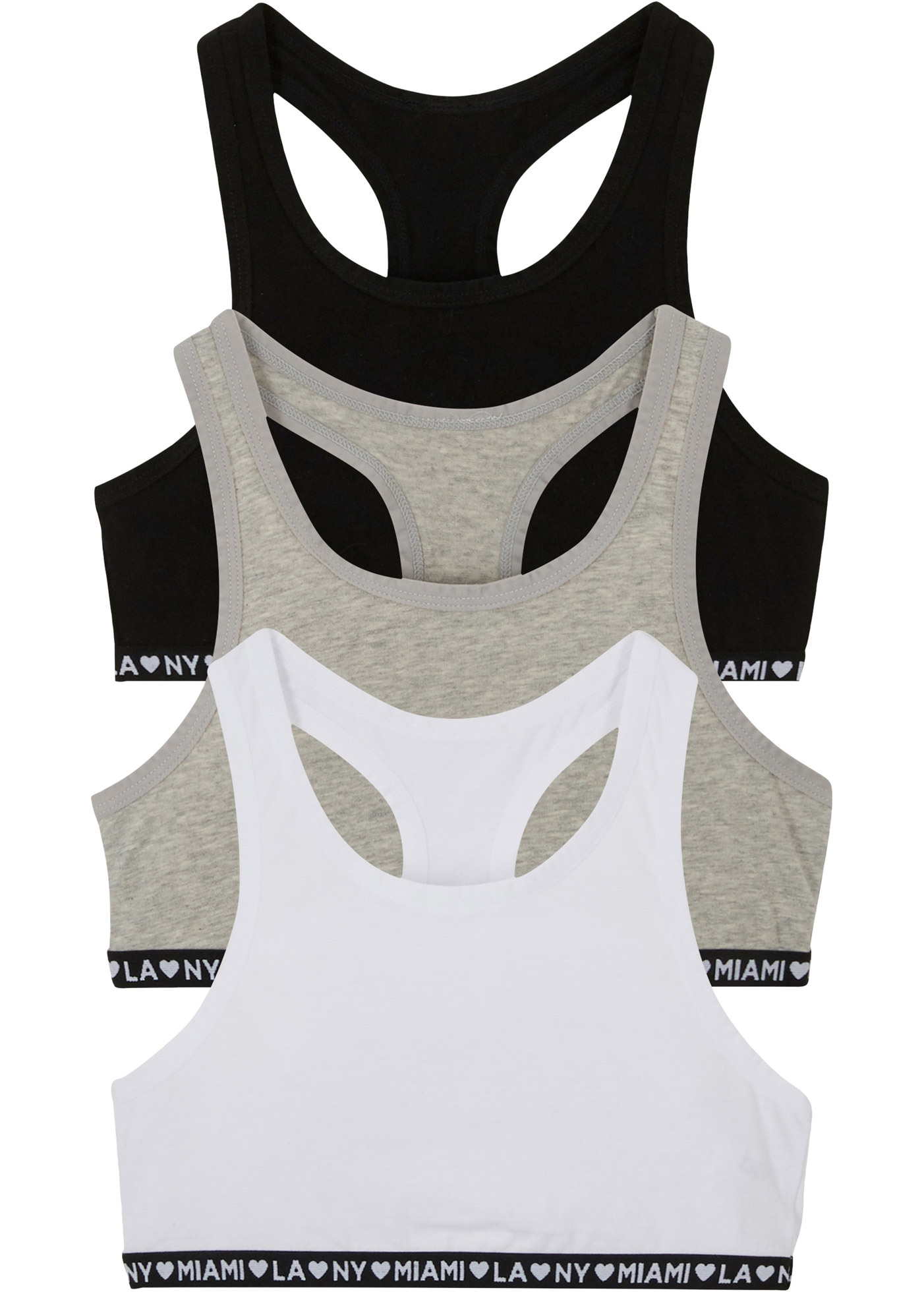 bonprix Bustier, 3er Packung