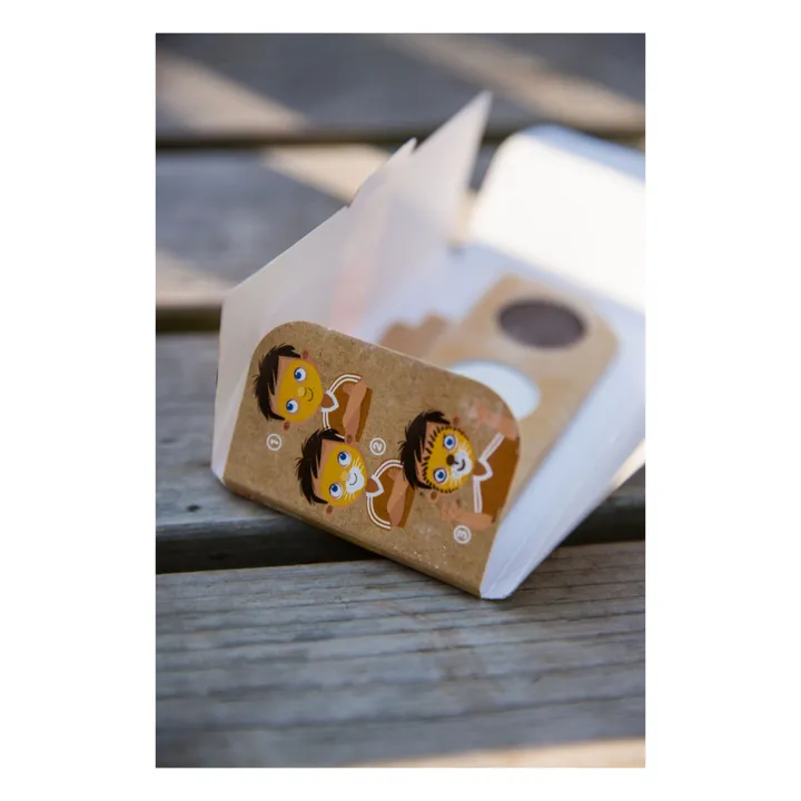 Namaki Kit de maquillage 3 fards Lion & Girafe | Doré