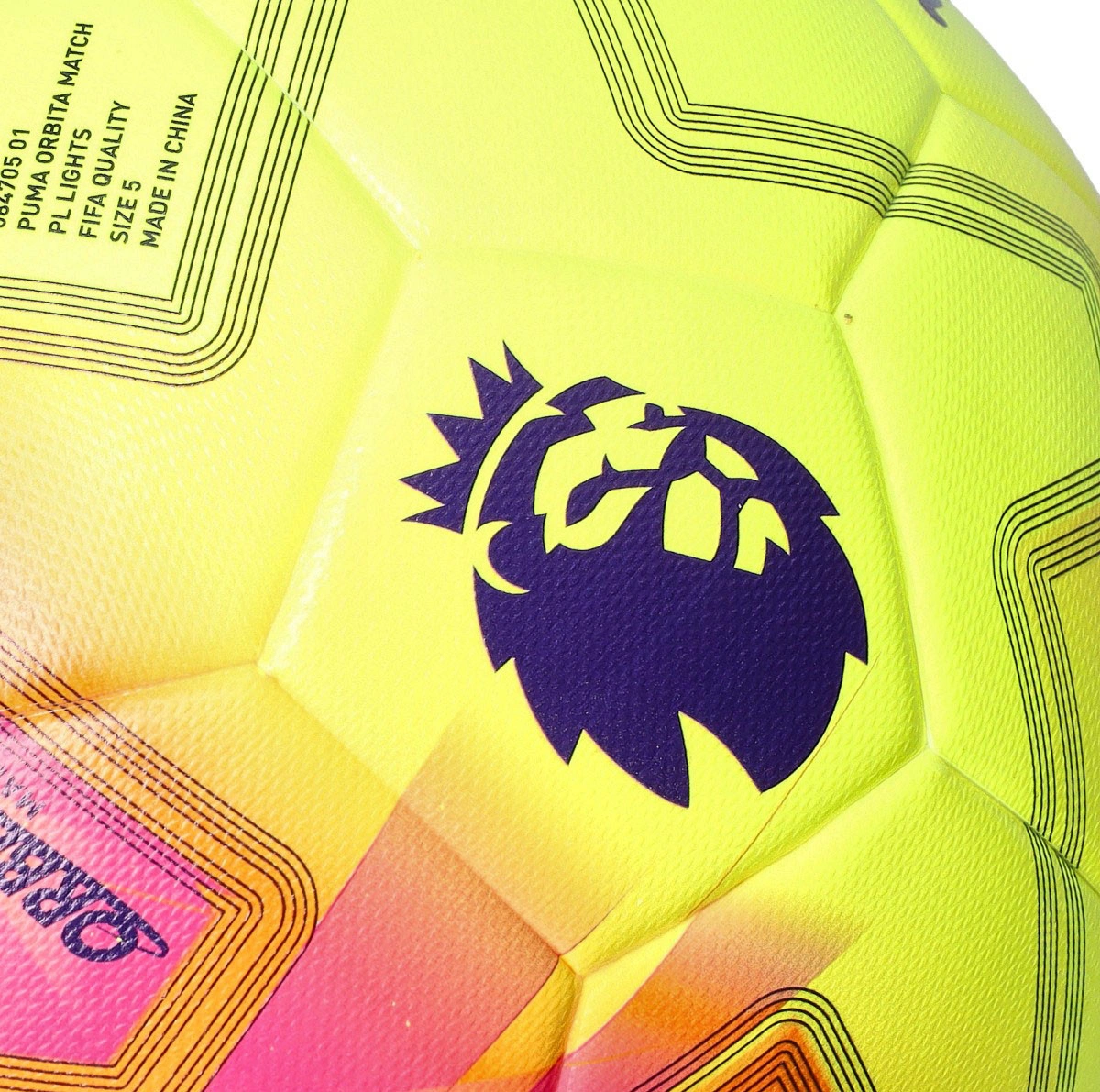 Bola Puma Orbita Lights Match Premier League 2025-2026 Fifa Quality