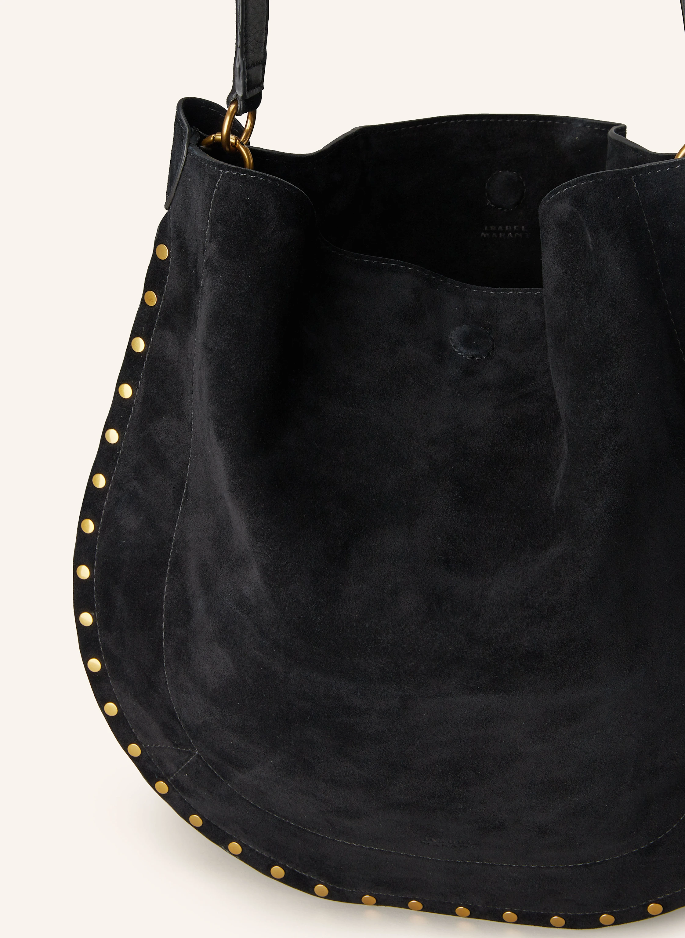 ISABEL MARANT Shopper OSKAN mit Pouch und Nieten