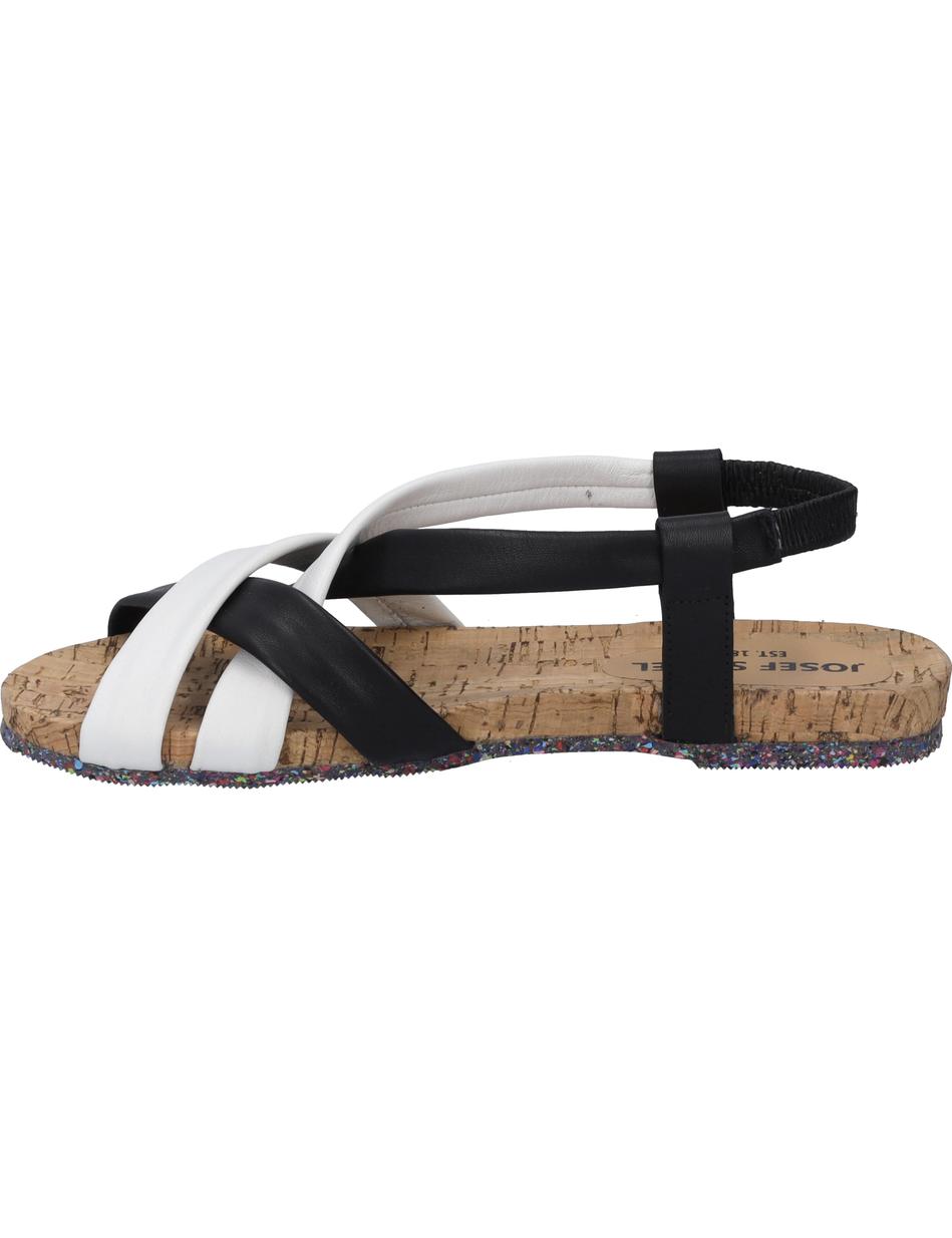 Sandale Henriette 01, schwarz-kombi