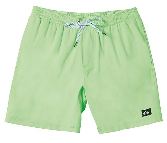 QUIKSILVER - MAILLOT DE BAIN VOLLEY EVERYDAY SOLID 15 VERT