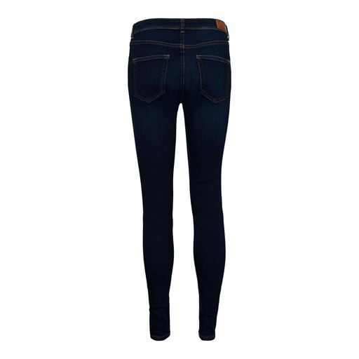 Vero Moda Lux Slim Jeans, Dark Blue Denim, L/L32