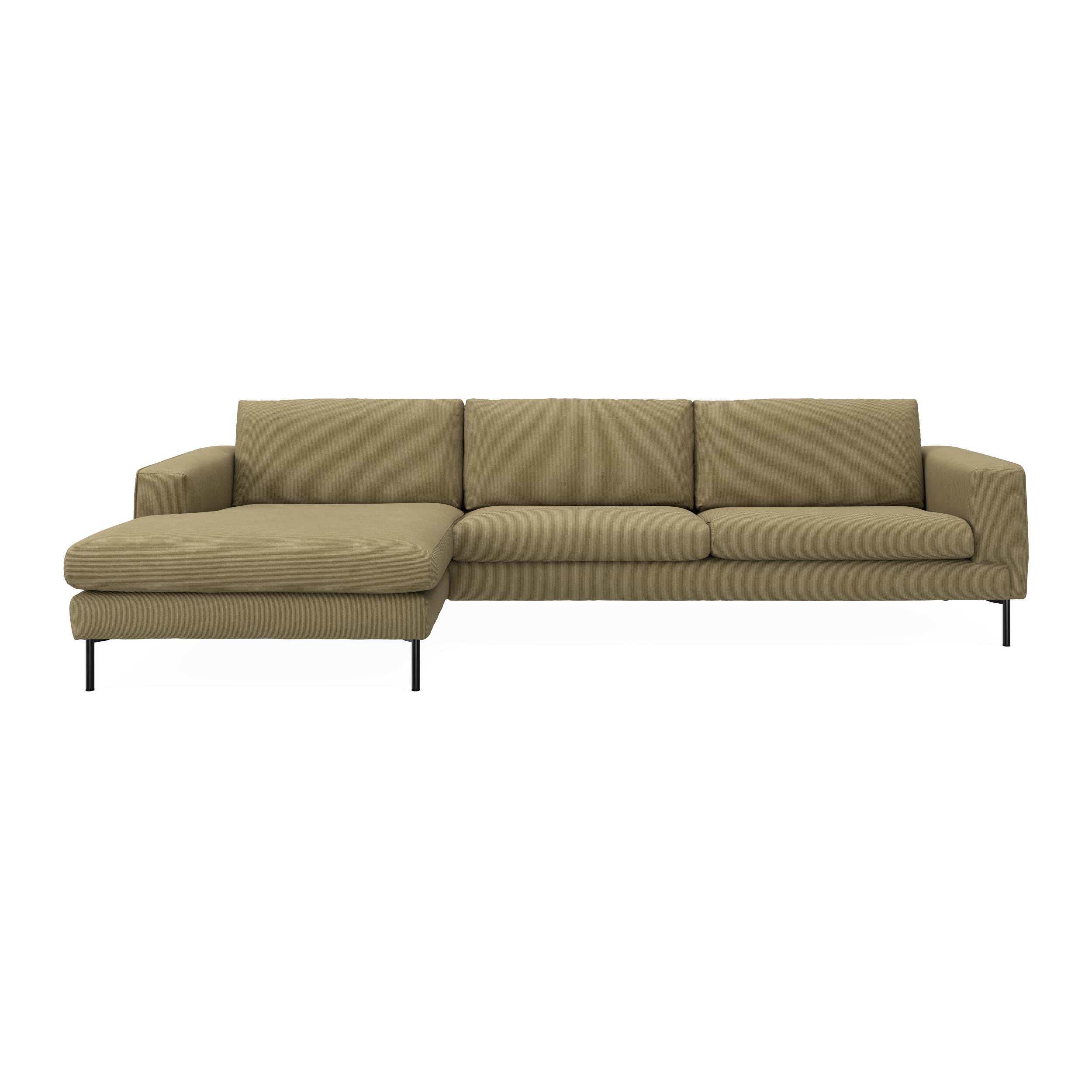 Nyland venstrevendt sofa med chaiselong