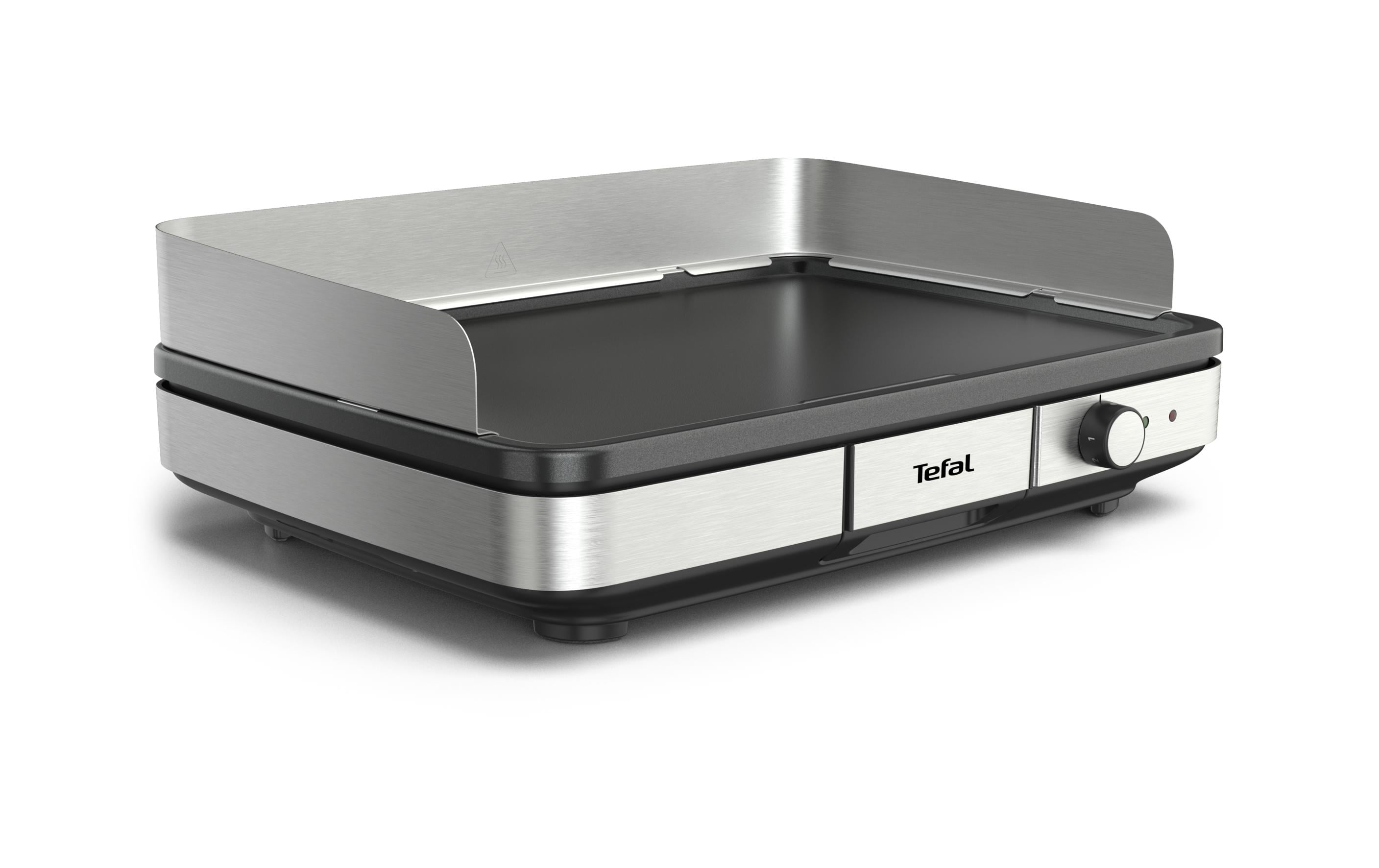 Tischgrill Maxi Plancha Schwarz/Silber<br>XXL-Elektrotischgrill