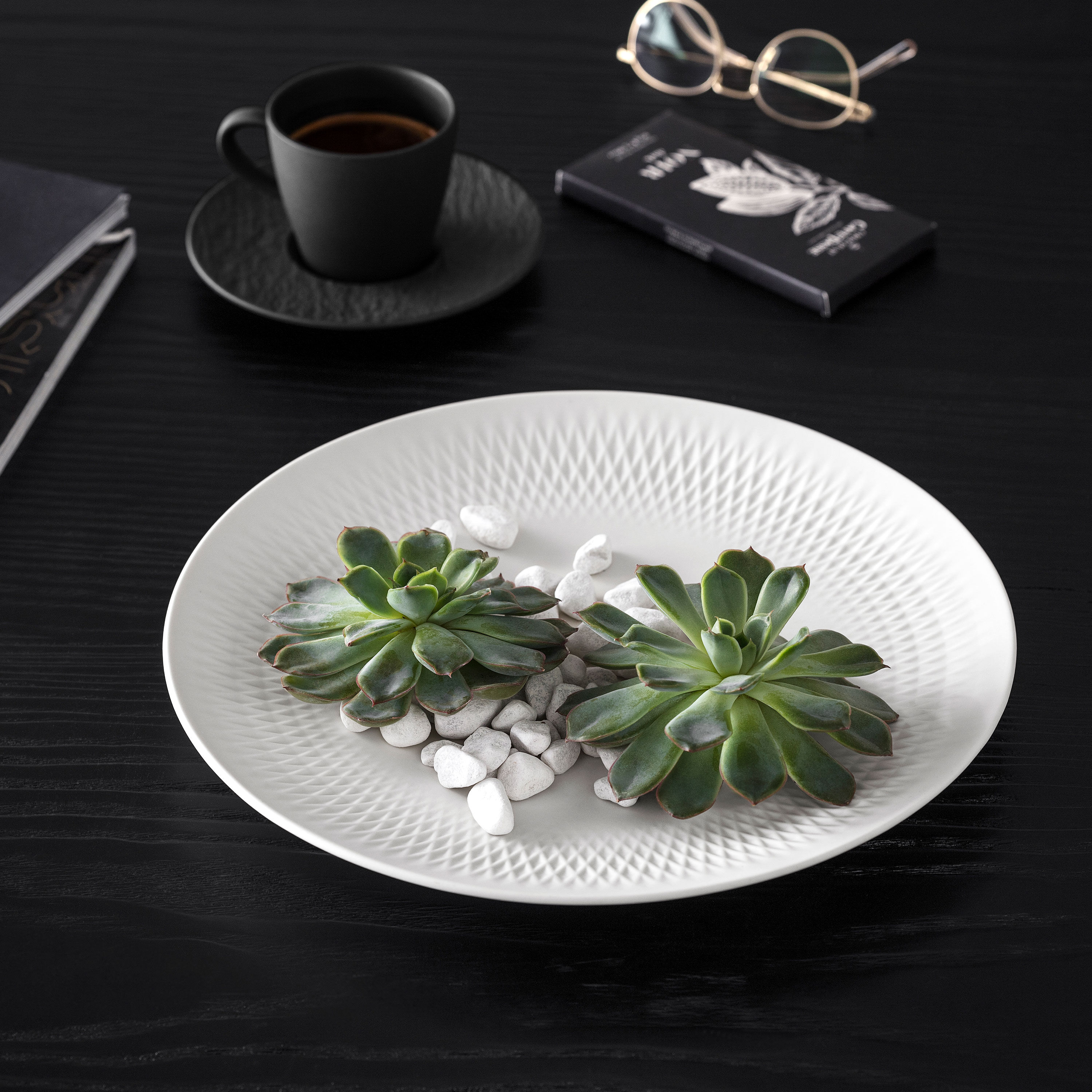 Manufacture Centerpiece bowl White, Premium Porcelain