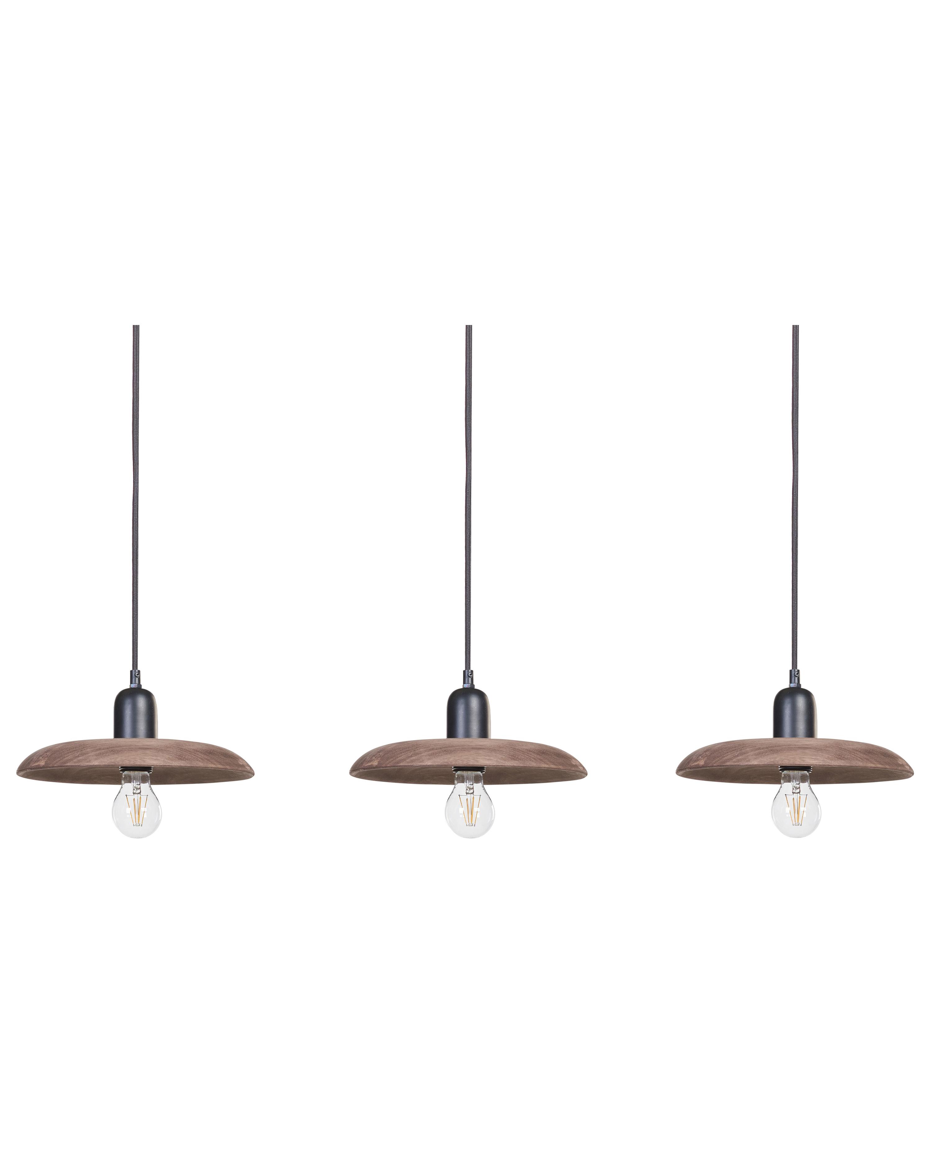 Hanglamp MANJEERA Mangohout Donkerbruin