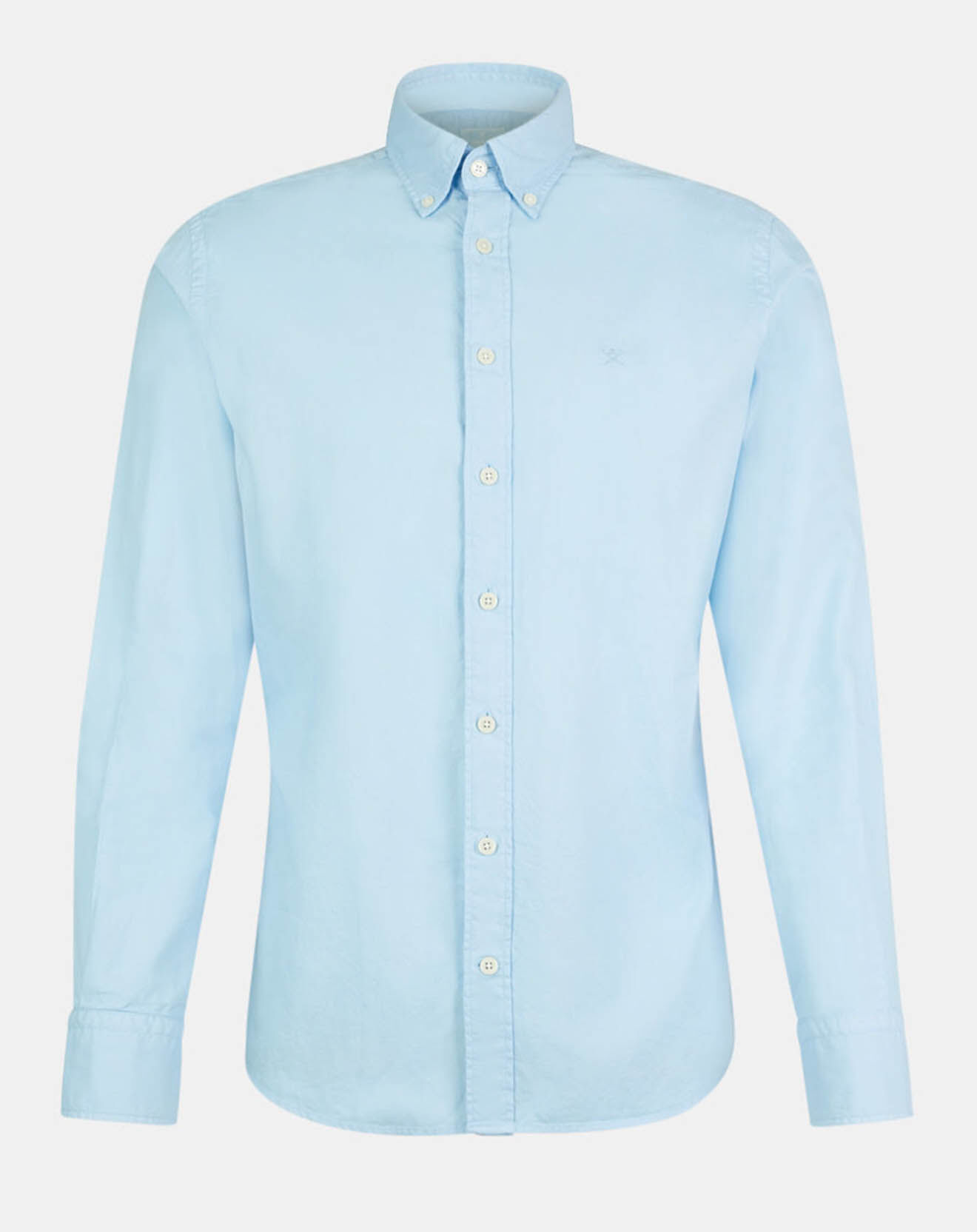 Hackett London Chemise Slim Fit Oxford bleu clair