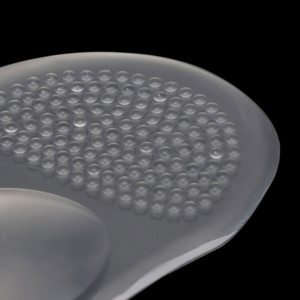 (1 Paar) Ultraweiche Silikon Gelpad Anti-Rutsch / Massage Einlagen für High Heels - Transparent