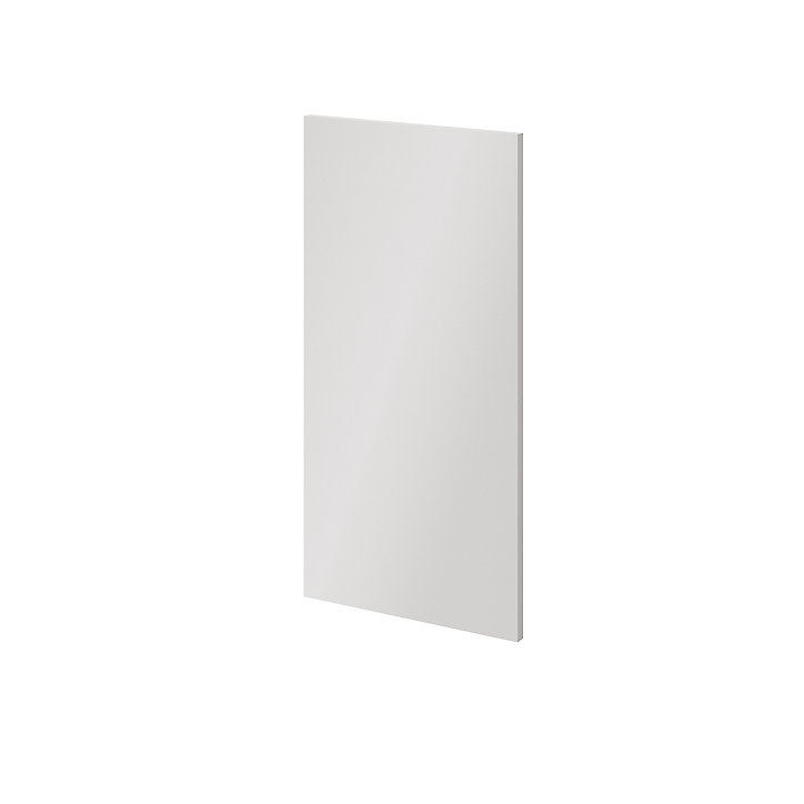 Porte battante blanche brillante GoodHome Atomia H 74,7 x L. 37,2 cm