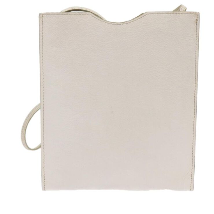Hermès Vintage Hermès Crossbody Bag White