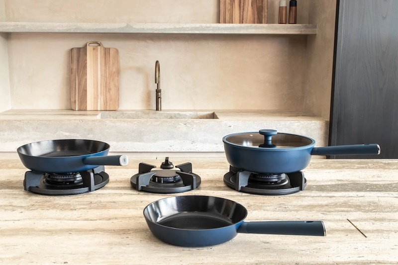 Gusta x Hugo Kennis Hapjespan met deksel Ø28 cm – frying pan with lid