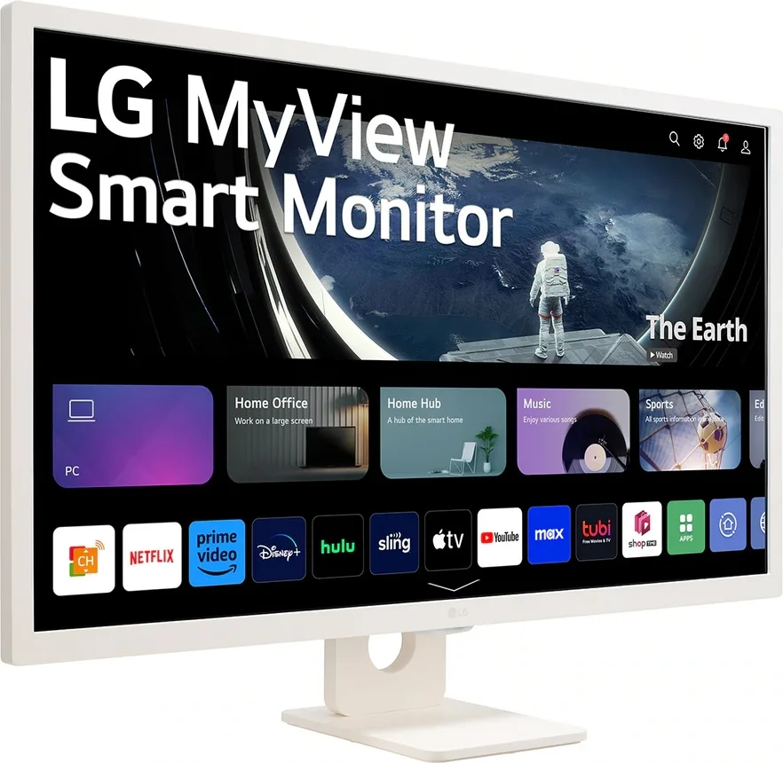 LG MyView Smart Monitor 27SR50F-W Écrans de bureau et professionnels