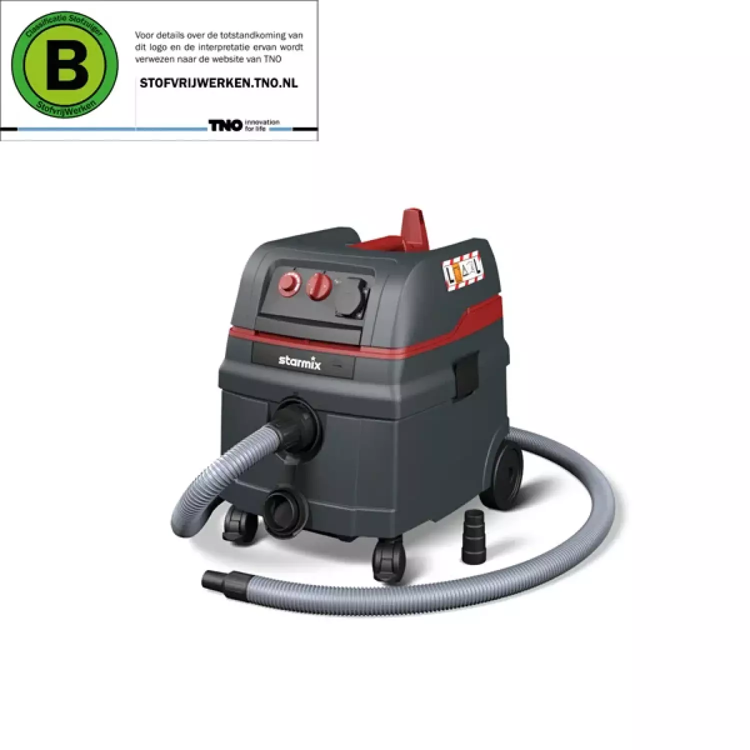 Starmix ISC L- 1425 Top Bouwstofzuiger - 1400W - L-klasse - 25L