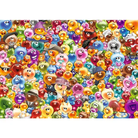 Ravensburger Puzzle - Challenge Ganz viel Gelini, 1000 Teile