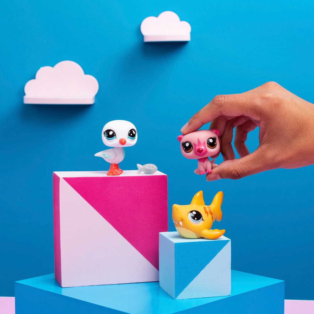 Littlest Pet Shop Haustier-Trio-Tube-Sortiment