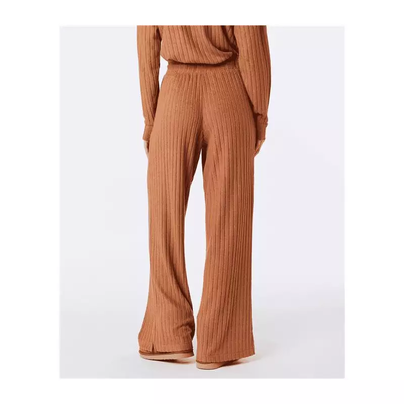 Pantalon femme RIPCURL Cosy Ii Straight Leg Pant Light Brown