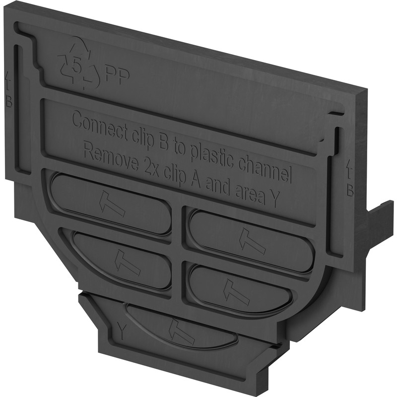 ACO Easygarden eindkap blind