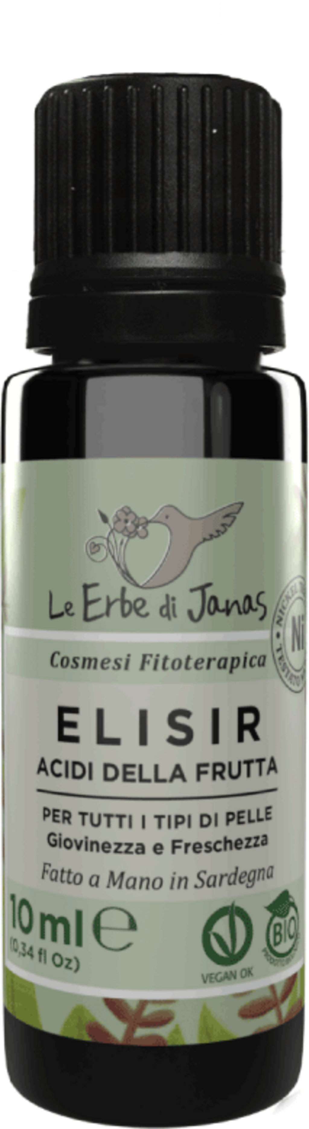 Le Erbe di Janas  Elixier mit Fruchtsäuren, 10 ml