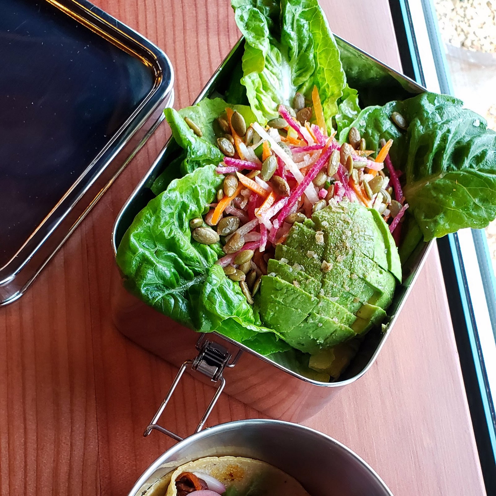ECO Bento Wet Box Rectangle<br>Lekkasje sikker lunsjboks!