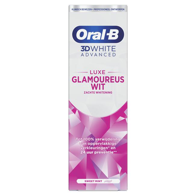 Oral-B 3D White Luxe Glamorous Tandpasta 75 ML