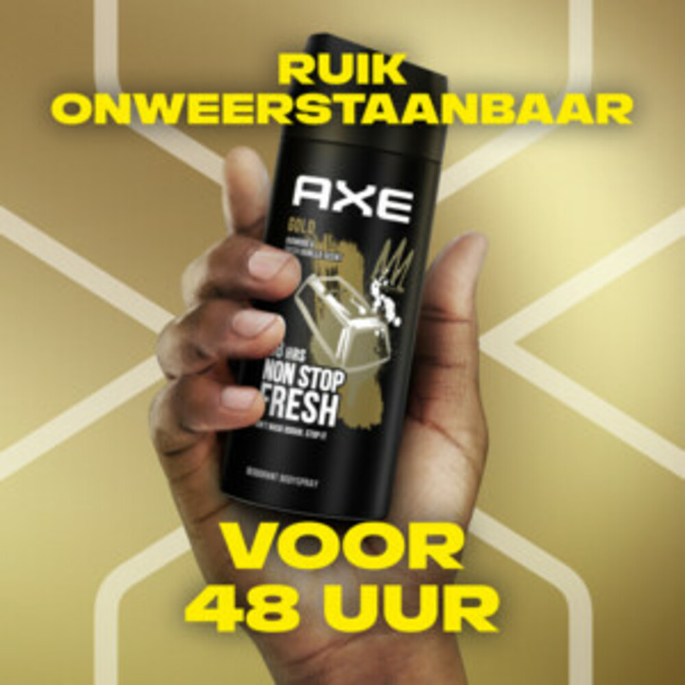 6x Axe Deodorant Bodyspray Gold150 ml
