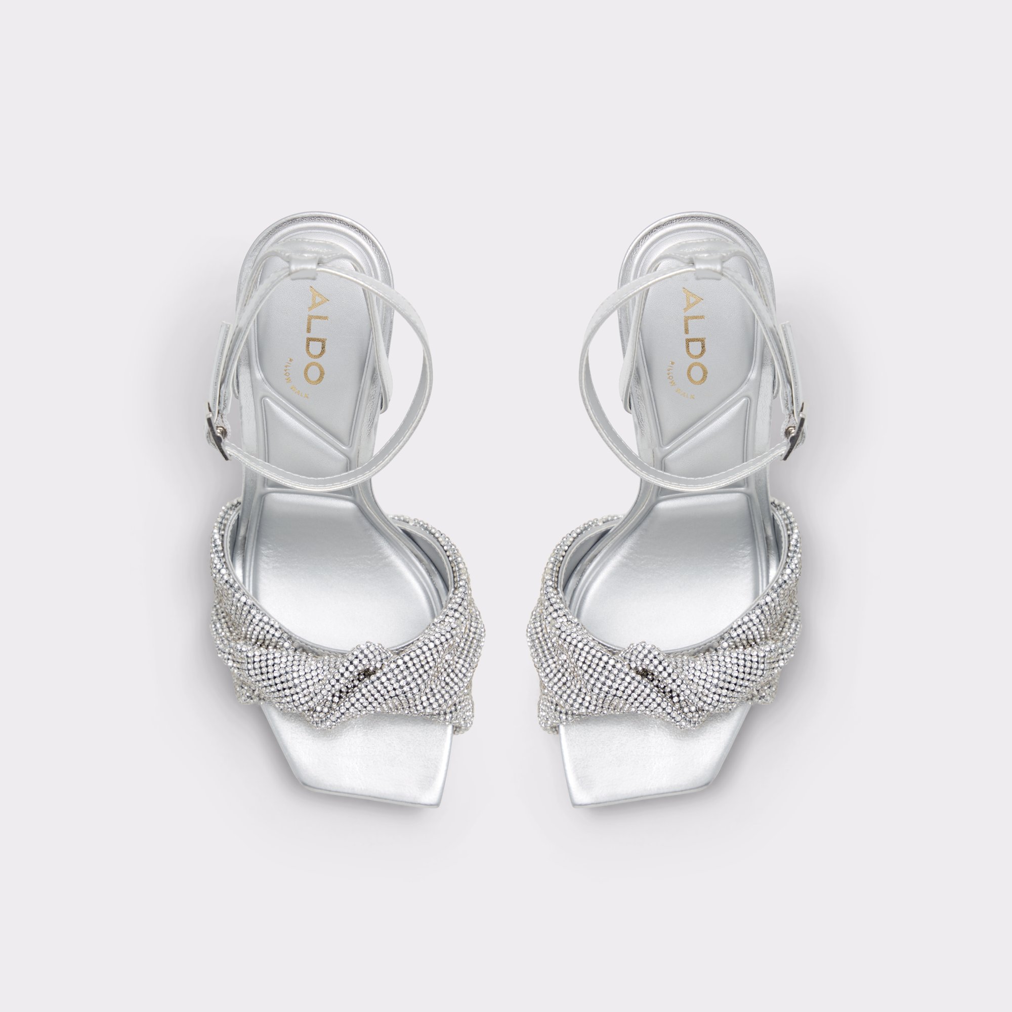 Diya Silver Women Strappy Sandals