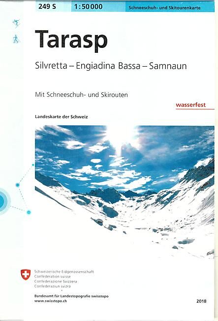 BUNDESAMT - 249S TARASP ECHELLE 1 50 000