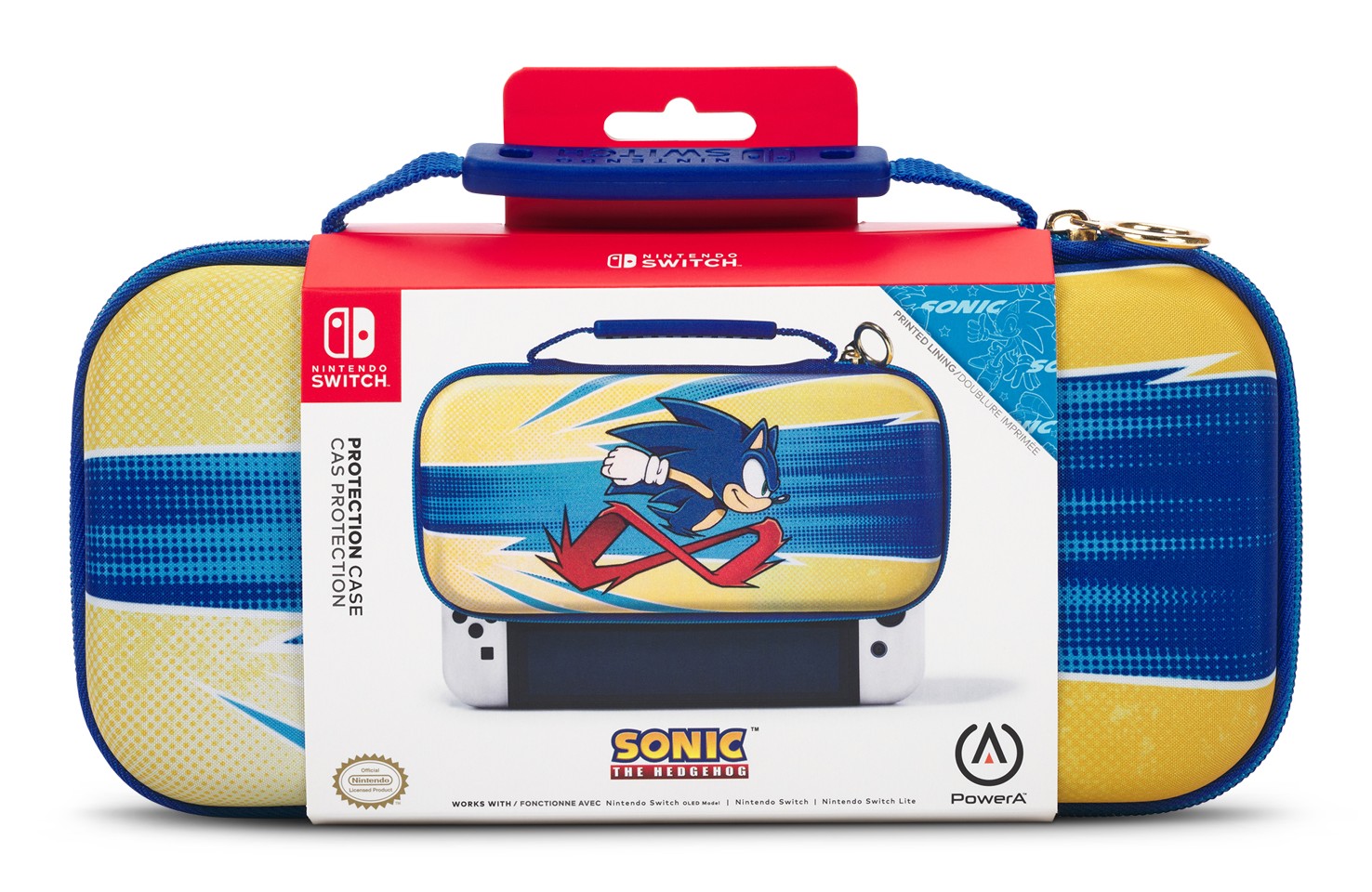 PowerA Protection Case Nintendo Switch - Sonic Peel Out - (Switch/OLED/Lite)