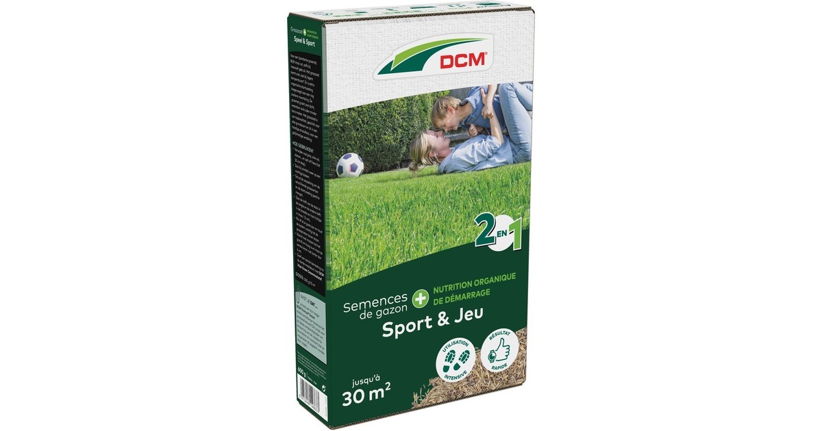 DCMGraszaad Plus Speel & Sport 0,6 kg zaden  (Tot 30 m²)