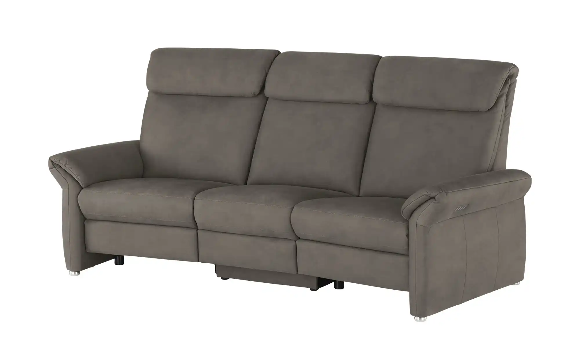 Wohnwert Trapezsofa mit USB Anschluss Melina