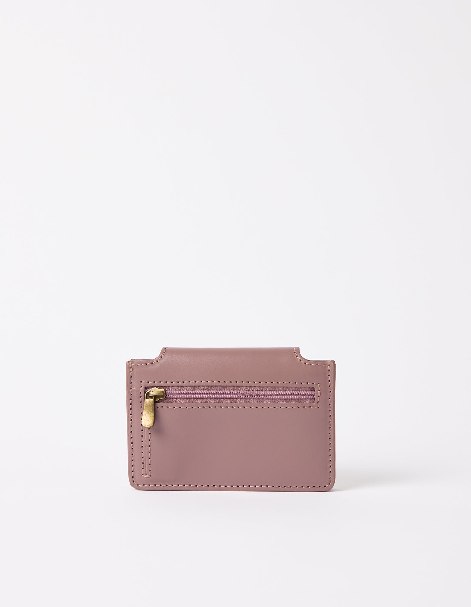 Harmonica Wallet - Pale Mauve Classic Leather