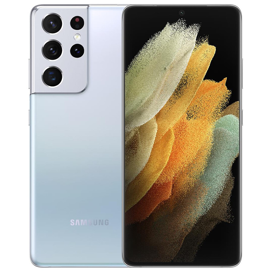 Samsung Galaxy S21 Ultra 5G (Silver) - 128 Go - 12 Go · Reconditionné