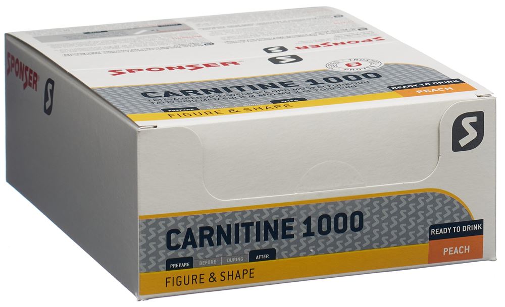 SPONSER Carnitin 1000 Peach Amp 25 ml