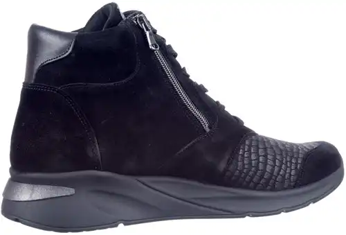 715H80 H Waldlaufer zwart - maat 5 veterboot zwart - maat 5 Calandschoen