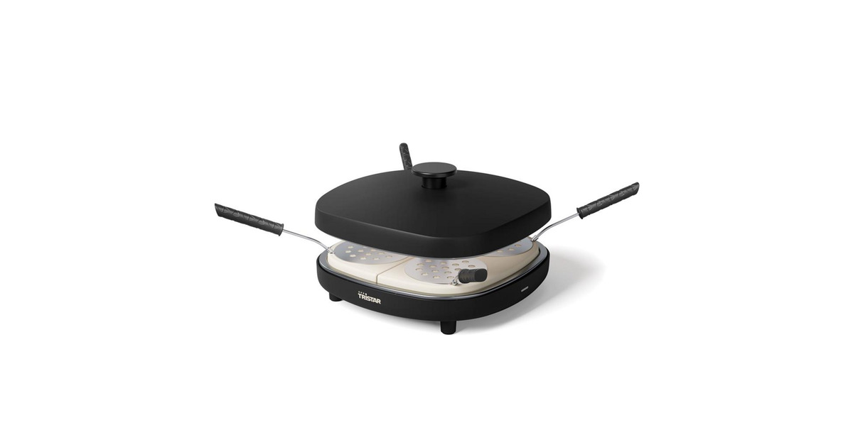 TristarPZ-9174 Pizza Family 4 pizzaoven  (Zwart, 900 Watt)