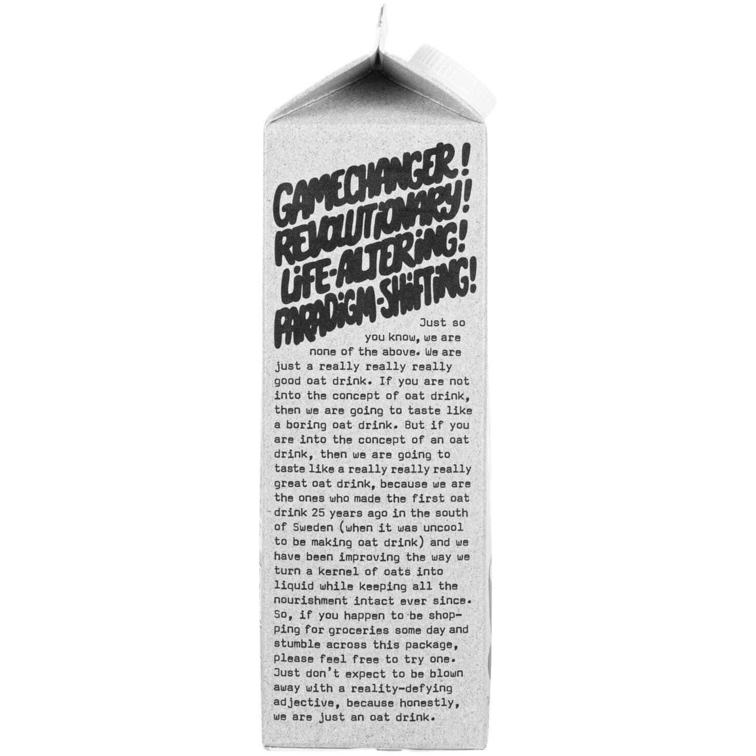 Oatly Haferdrink Barista Past