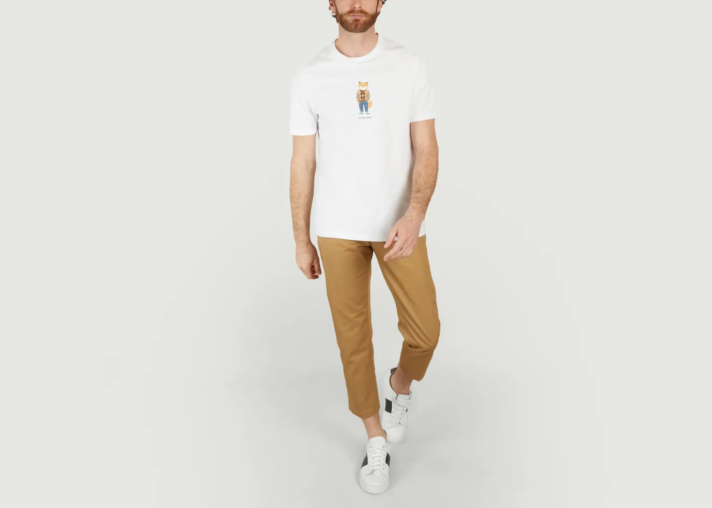 T-shirt Dressed Fox Maison Kitsuné