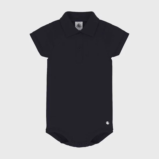 Body à manches courtes et col polo   Smoking        de               Petit Bateau