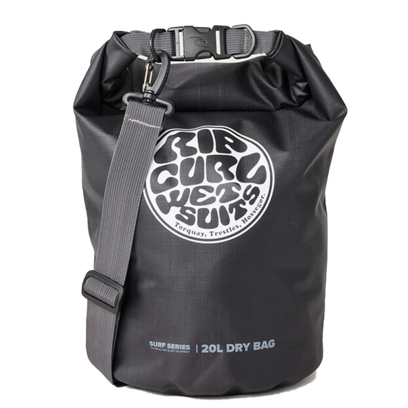 Sac de plage rip curl surf series barrel black-grey