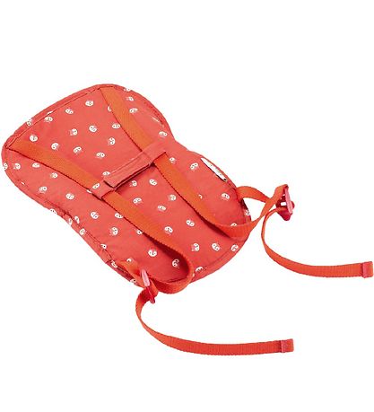 Lilliputiens Babypuppe Babytrage - Rot m. Muster