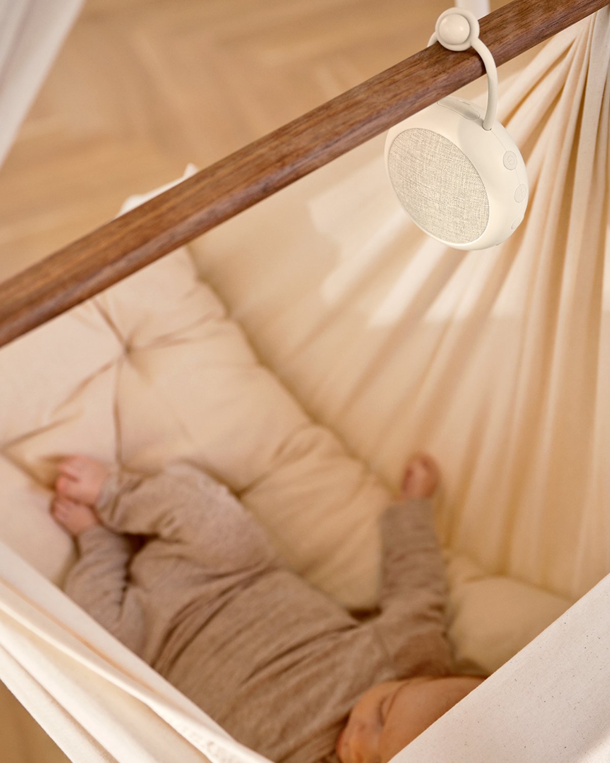 Moonboon White Noise Speaker og Nattlampe | Ny 2025 Farge!
