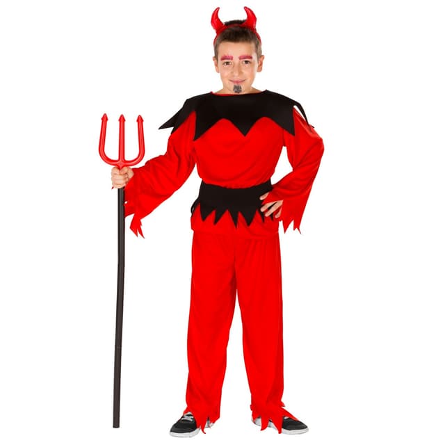 Lille djævel børnekostume Halloween