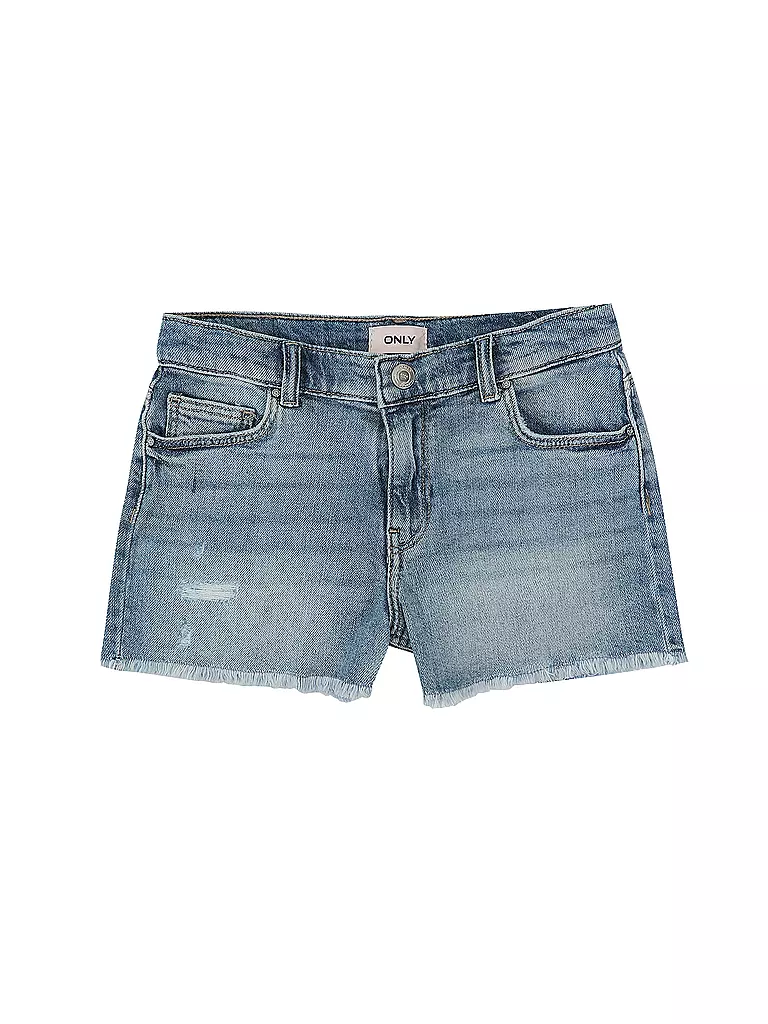 ONLY Mädchen Jeans Shorts hellblau