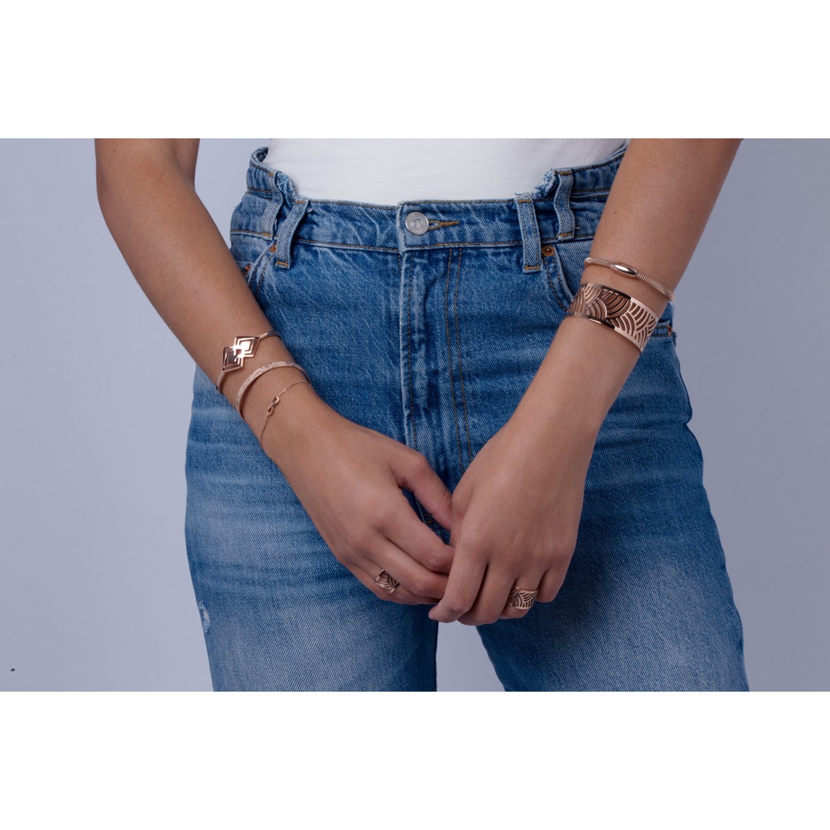 Bague ouverte en Acier