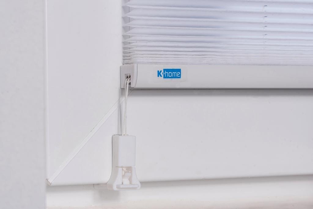 K-HOME Plissee »Capri« Lichtschutz ohne Bohren Ausbrennerstoff