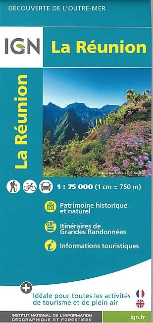 IGN - LA REUNION 1 75 000