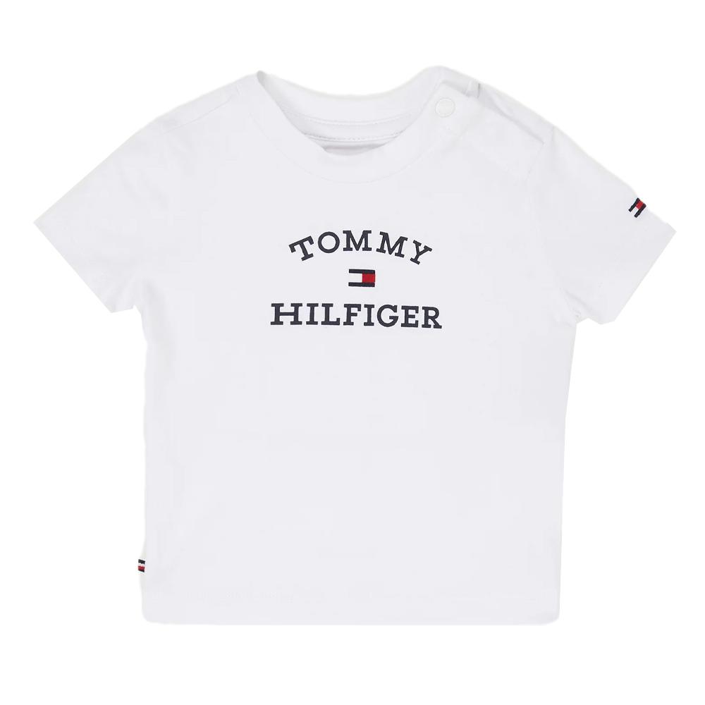 Tommy Hilfiger T-shirt Blanc Garçon Bébé Tommy Hilfiger KN0KN01805