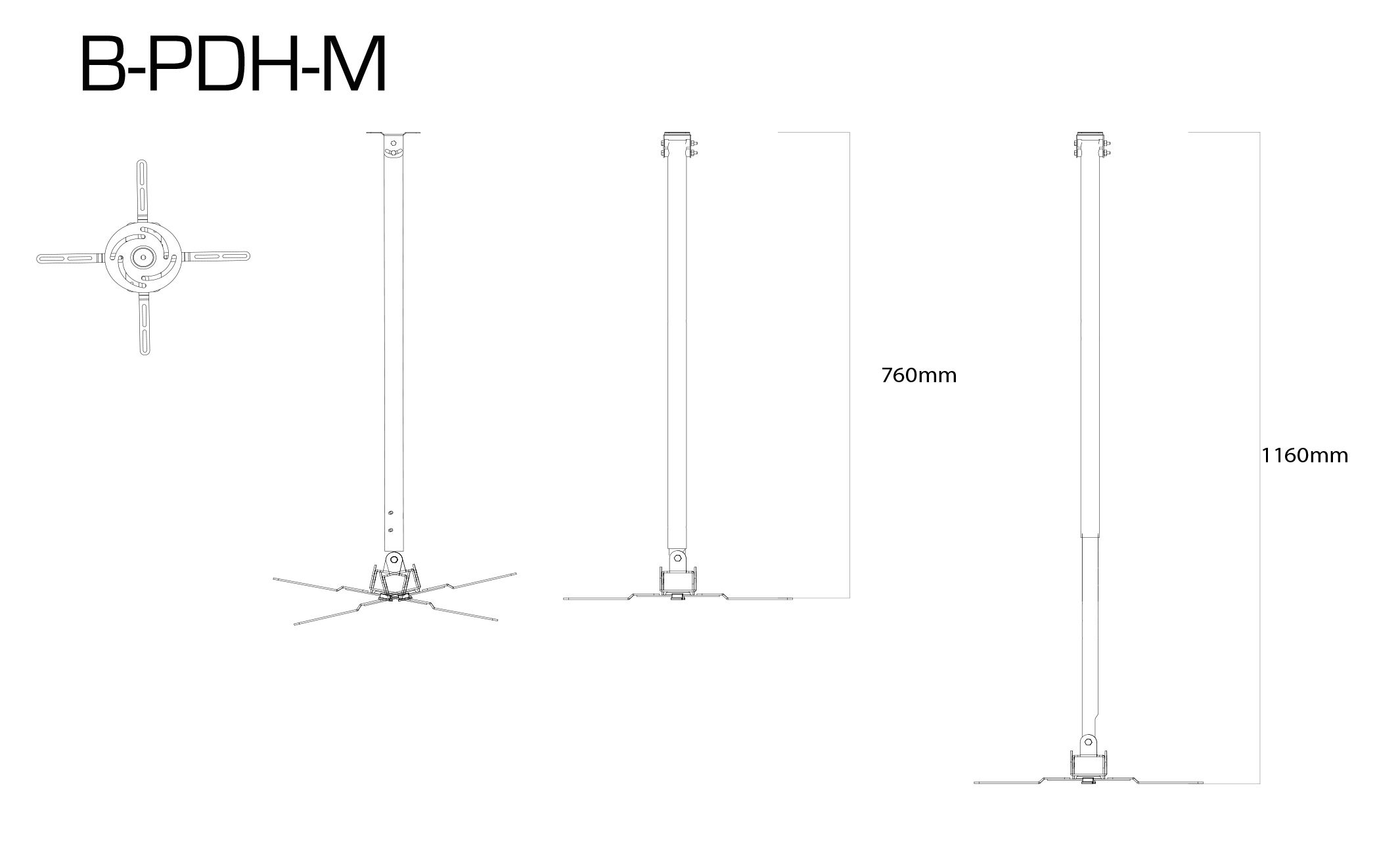 Projektorhalterung B-PDH-M