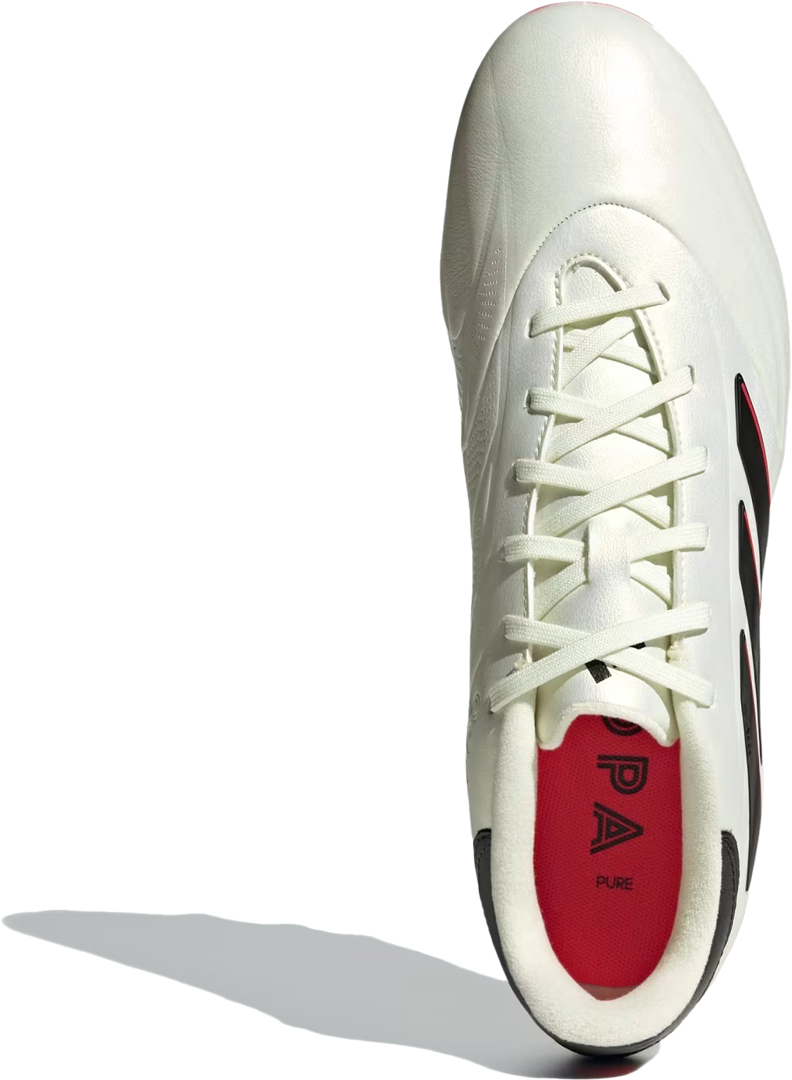 Copa Pure II League MG Ivory/Core Black/Solar Red